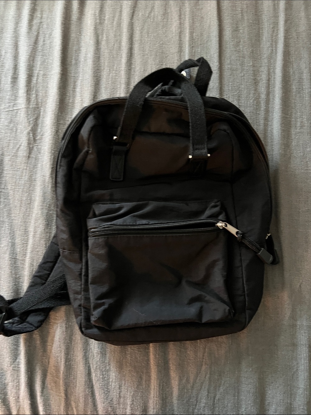 wild fable Black Compact Everyday Backpack